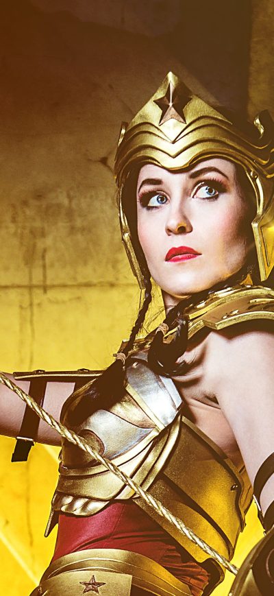 Fond d'écran iPhone Wonderwoman Cosplay