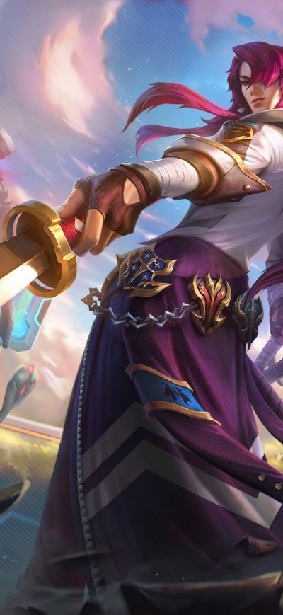 Fond d'écran Yone League Of Legends 5k sur iPhone