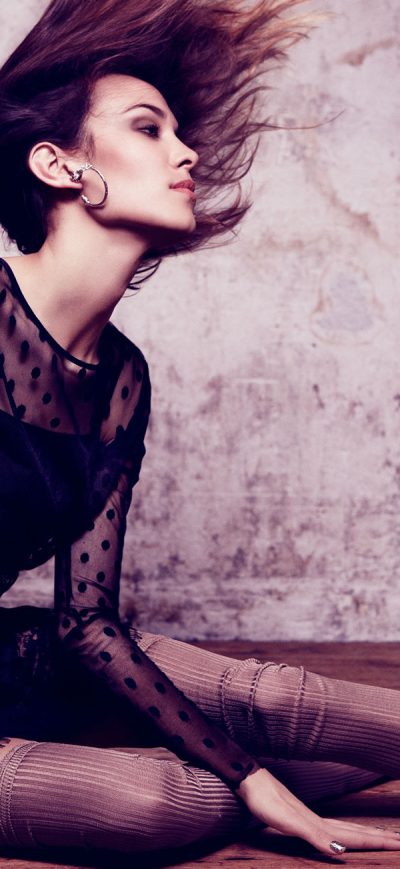 Fond d'écran Alexa Chung sur iPhone