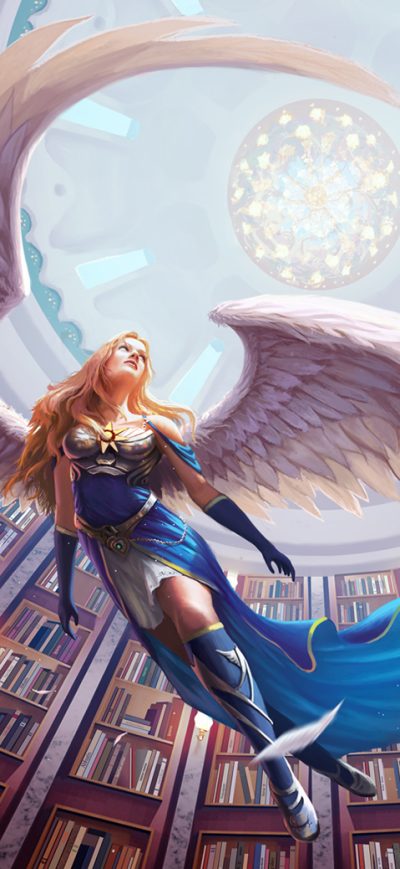 Fond d'écran iPhone Warrior Angel With Wings
