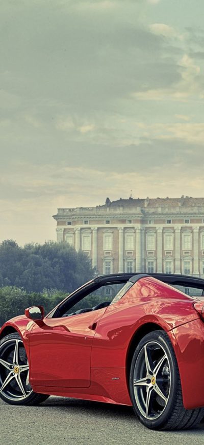 Fond d'écran iPhone Ferrari 458 Italia Red