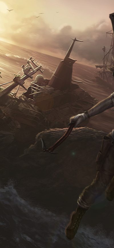 Fond d'écran Tomb Raider 5k Artwork sur iPhone