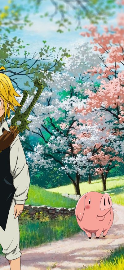 Fond d'écran iPhone Nanatsu No Taizai 4k