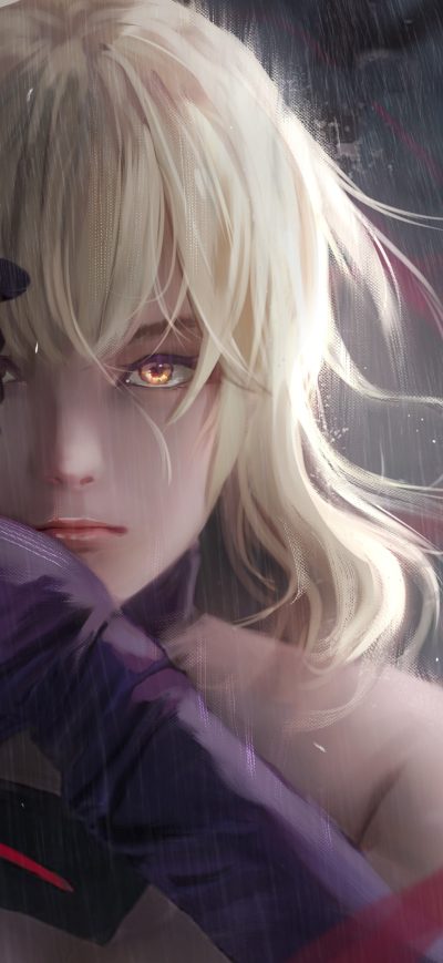 Fond d'écran iPhone Fate Grand Order Sword Fantasy Girl 4k