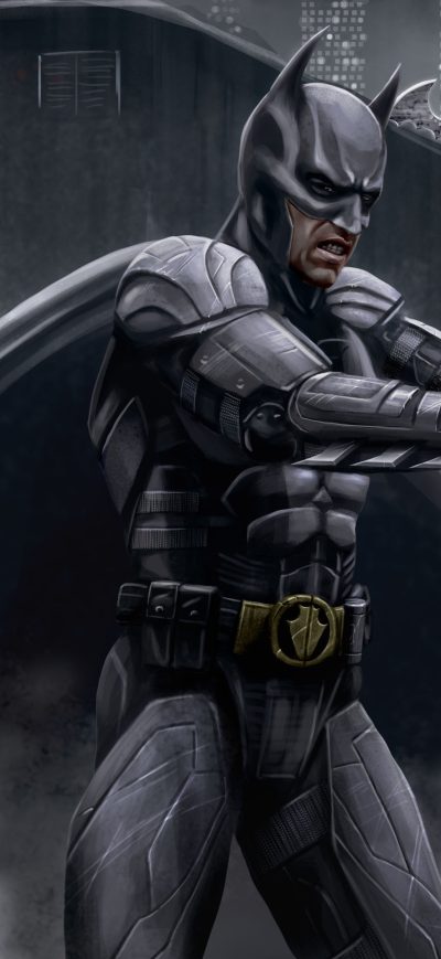 Fond d'écran iPhone Batman Game Over 5k