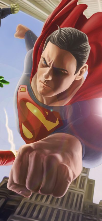 Fond d'écran iPhone Justice League Artwork 8k