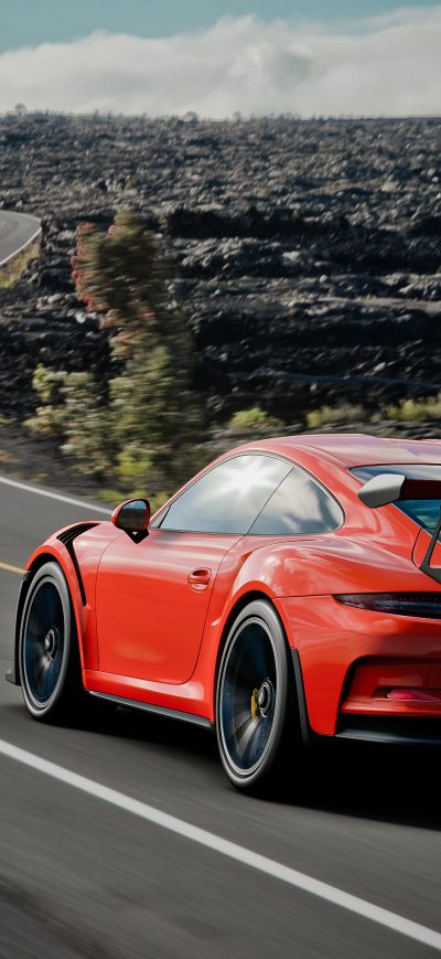 Fond d'écran iPhone Porsche 911 GT3 RS Gran Turism Sport