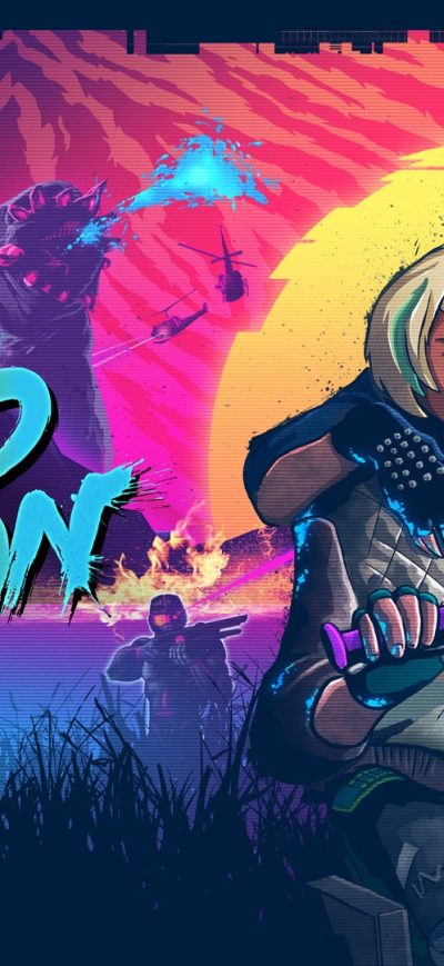 Fond d'écran iPhone Trials Of The Blood Dragon