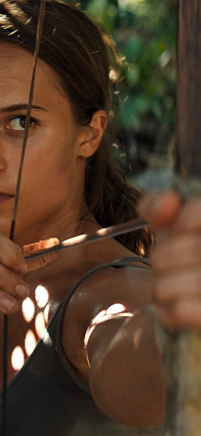 Fond d'écran iPhone Tomb Raider 2018 Alicia Vikander