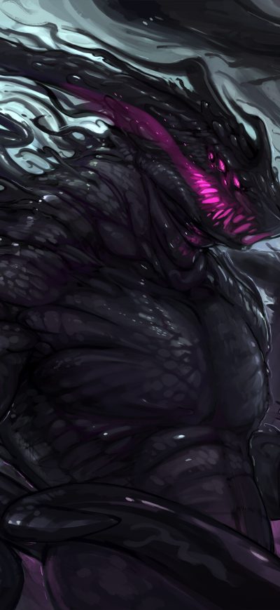 Fond d'écran iPhone Dark Creature Monster Art 4k