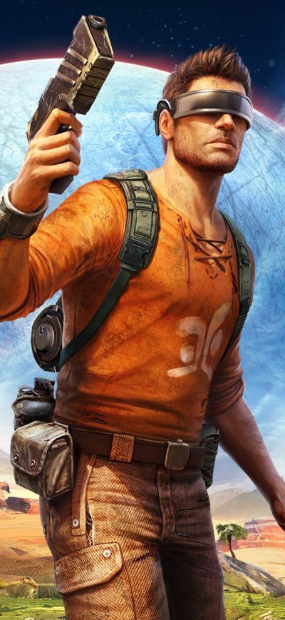 Fond d'écran Outcast Second Contact sur iPhone