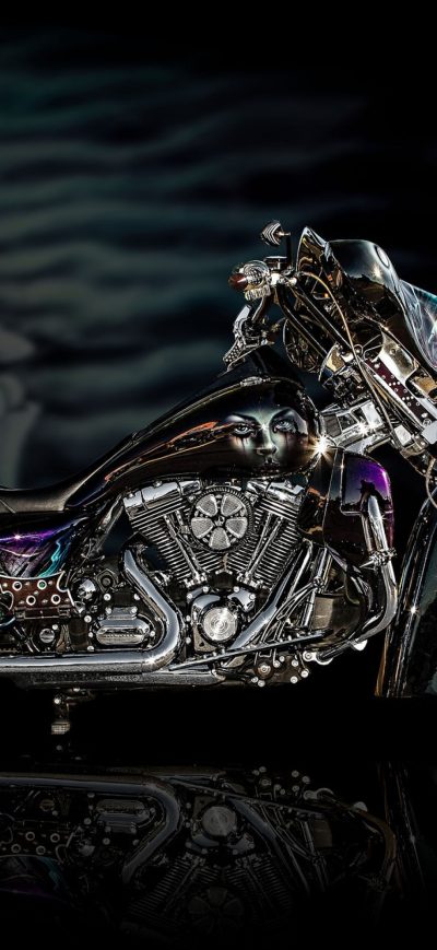 Fond d'écran iPhone Motorcycles Bike Design Airbrush