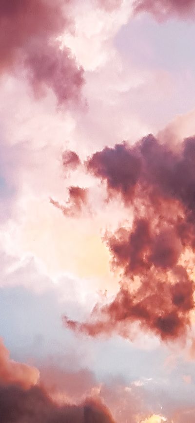 Fond d'écran iPhone Red Clouds