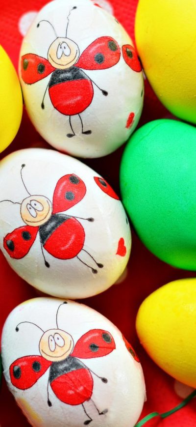 Fond d'écran iPhone Easter Eggs Art