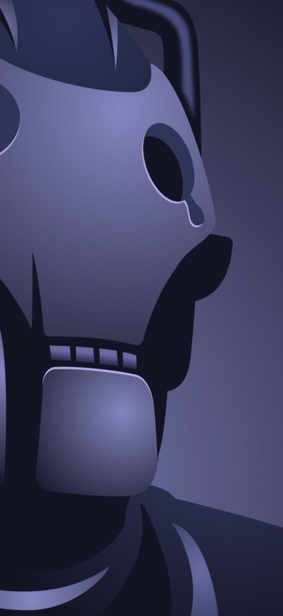 Fond d'écran iPhone Cyberman Minimalism