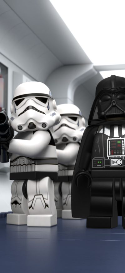 Fond d'écran iPhone Lego Star Wars Droid Tales Stormtrooper