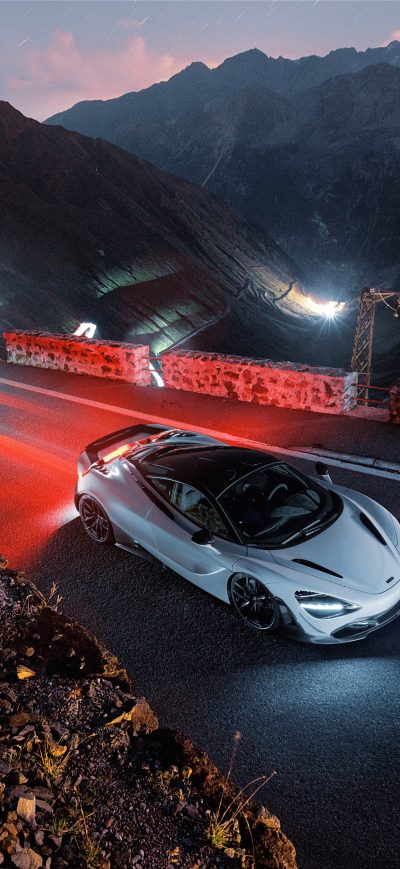 Fond d'écran iPhone Novitec McLaren 720S 2018