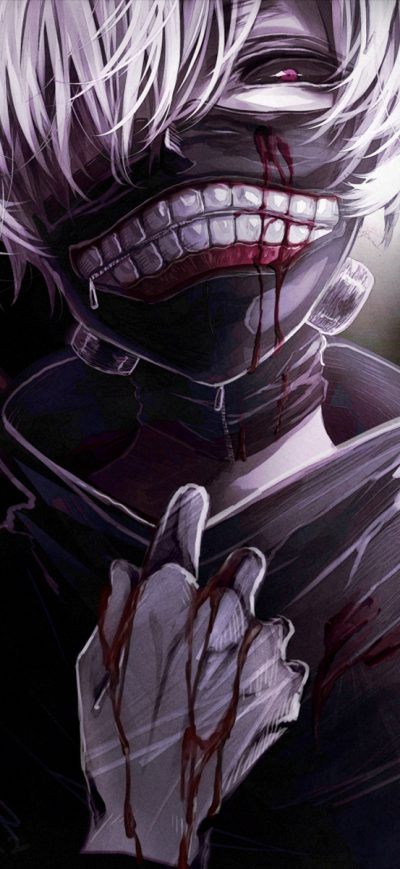 Fond d'écran iPhone Ken Kaneki Tokyo Ghoul