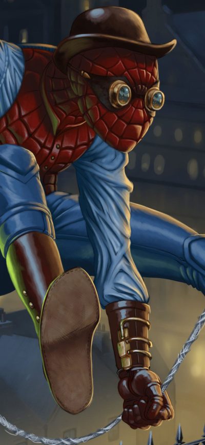 Fond d'écran iPhone Halloween Spiderman