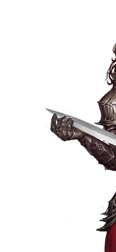 Fond d'écran iPhone Fantasy Warrior Woman 4k