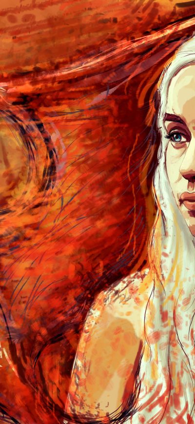 Fond d'écran iPhone Daenerys Targaryen Game Of Thrones Artwork