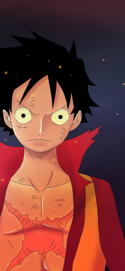 Fond d'écran iPhone Monkey D Luffy One Piece 4k