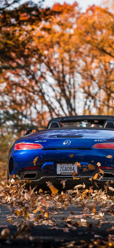 Fond d'écran iPhone 2018 Mercedes AMG GT C Roadster 4k