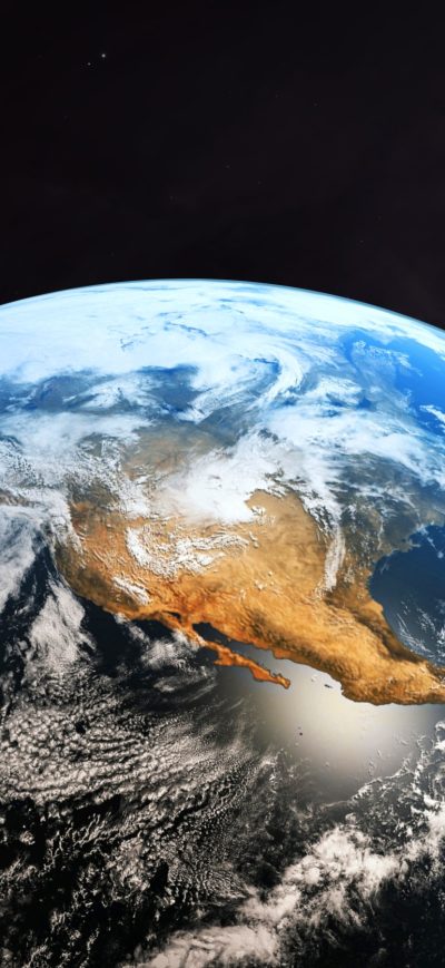 Fond d'écran Earth Globe sur iPhone