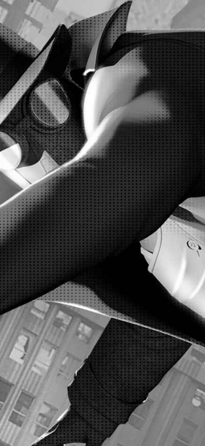 Fond d'écran Spider Man Noir sur iPhone