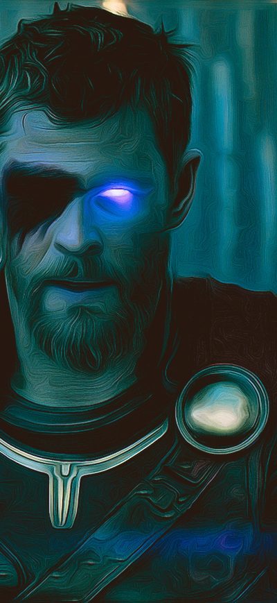 Fond d'écran iPhone Thor God Of Thunder Artwork 4K