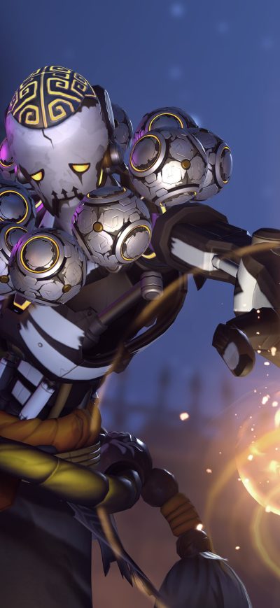Fond d'écran iPhone Overwatch Halloween Creepy