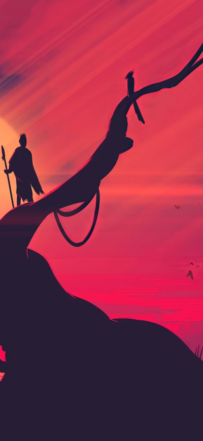 Fond d'écran Evening Watch 4k sur iPhone