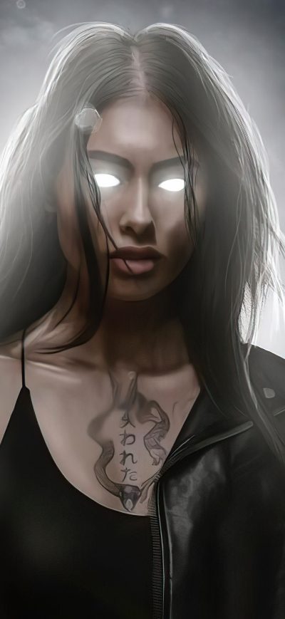 Fond d'écran iPhone Magical Girl Of Raven 4k