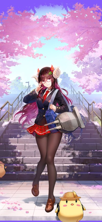 Fond d'écran iPhone Suruuga Azur Lane