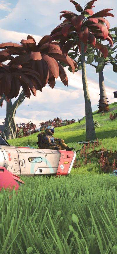 Fond d'écran iPhone 2018 No Mans Sky 4k