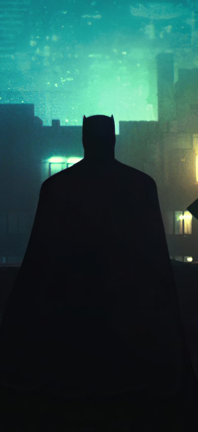 Fond d'écran iPhone Gotham City 2049 Batman