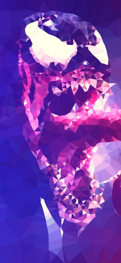 Fond d'écran iPhone Venom Lowpoly
