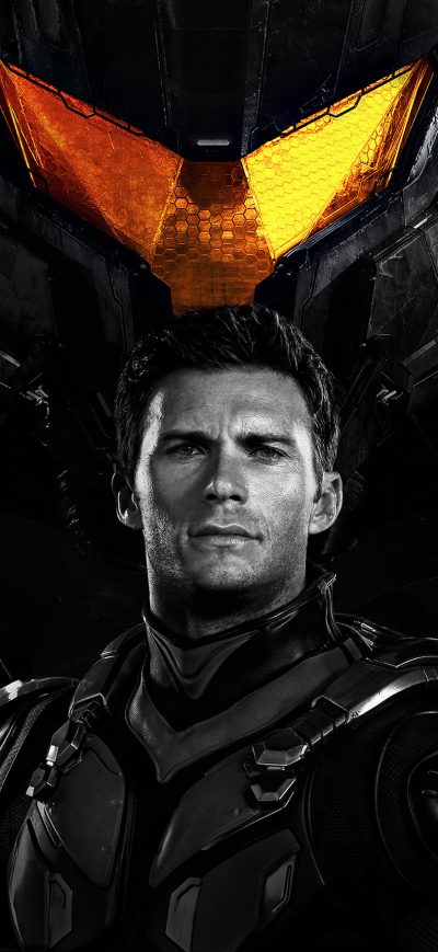 Fond d'écran iPhone Scott Eastwood Pacific Rim Uprising