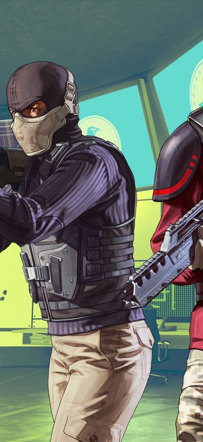Fond d'écran iPhone Grand Theft Auto Online The Doomsday Heist