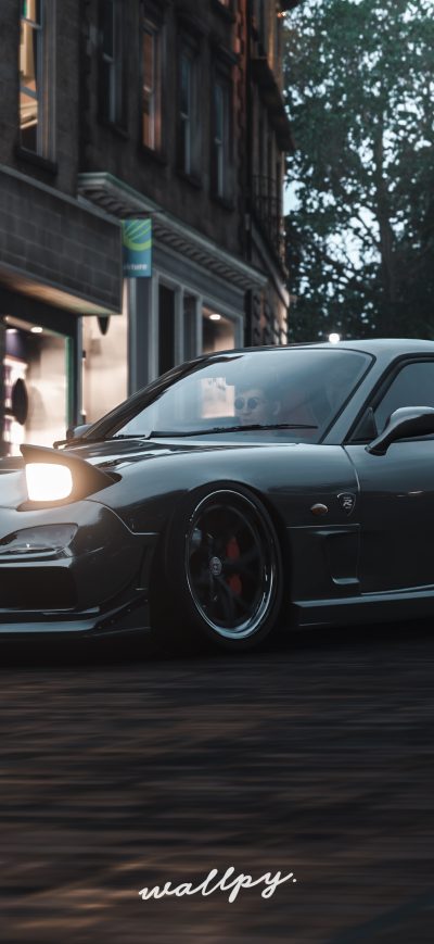 Fond d'écran iPhone Forza Horizon 4 Mazda