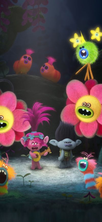 Fond d'écran iPhone Trolls Movie 2016
