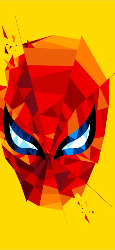 Fond d'écran iPhone Spidey Mask Artwork