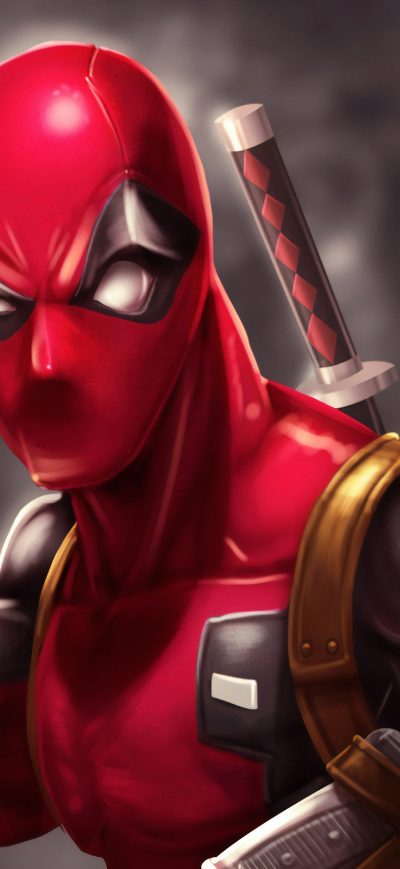 Fond d'écran iPhone Deadpool 4k 2019 Art