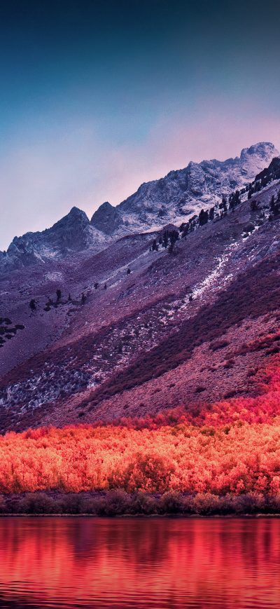 Fond d'écran High Sierra 5k sur iPhone