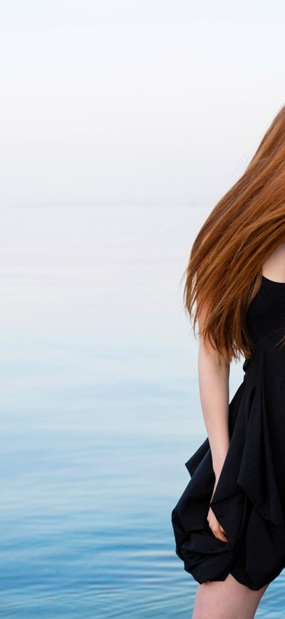 Fond d'écran iPhone Red Head Beauty Outdoors