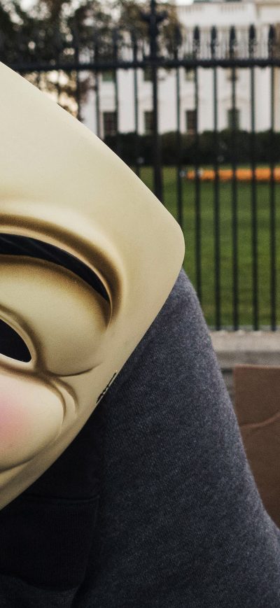 Fond d'écran iPhone Anonymus Mask 4k