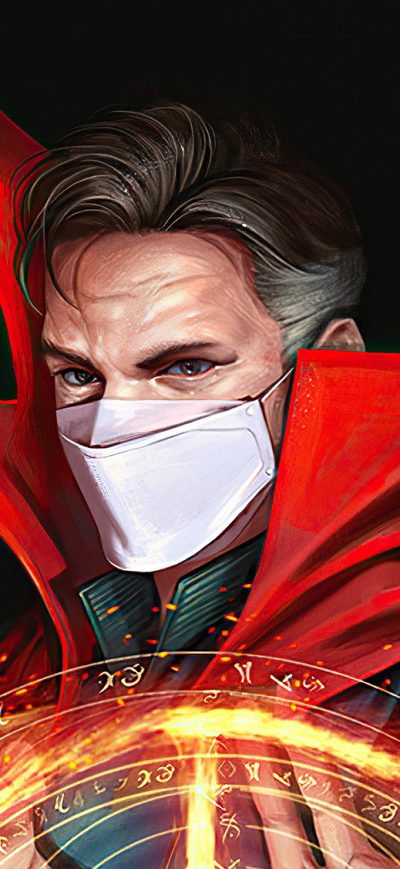 Fond d'écran iPhone Doctor Strange Mask