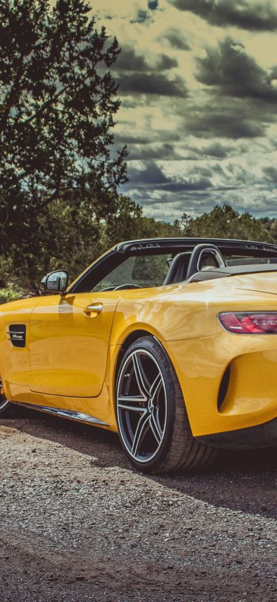 Fond d'écran iPhone 2018 Mercedes Amg Gt Roadster