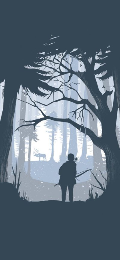 Fond d'écran The Last Of Us Poster sur iPhone