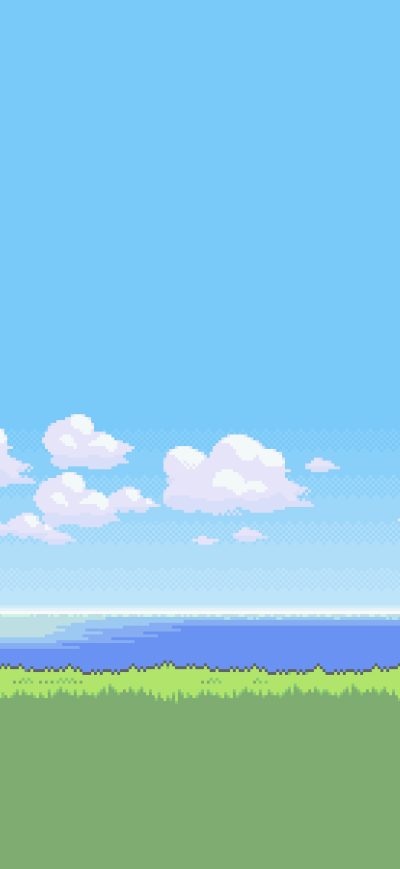 Fond d'écran iPhone Pixel Art 2